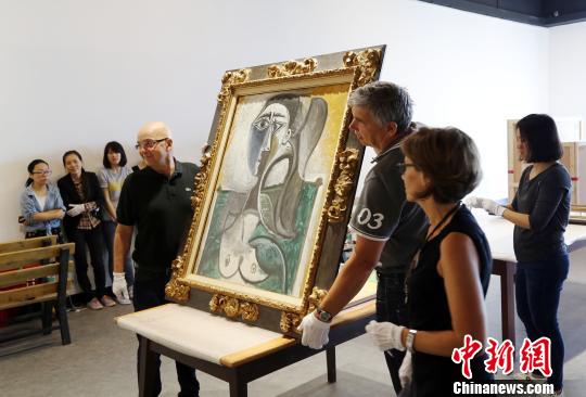 毕加索真迹长沙开箱22位欧洲艺术家作品月底展出