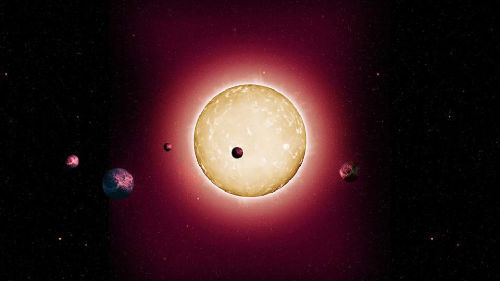 多国天文学家27日宣布，他们发现了宇宙中迄今最古老的一个“太阳系”。它诞生在宇宙的“黎明时分”，至少5颗地球大小的行星围绕着一颗类似太阳的恒星运行。这项发现说明，类地行星的形成遍布宇宙的几乎整个历史，为寻找外星生命提供新的线索。