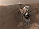 好奇号火星车发回高清照片 砂岩证明火星曾经有液态水