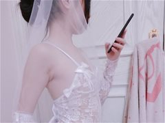 网红美女工口小妖精-明天我要嫁给你了大胆写真