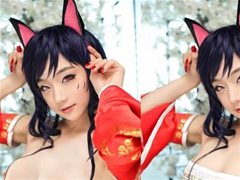 cosplay螺旋猫PS无修无圣光人体艺术套图