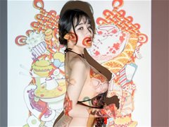 蜜丝F002团团春节特刊无圣光人体艺术套图