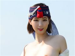 长发美女含恩静EunJeong野趣无圣光人体