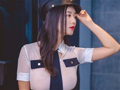 秀人网No.1535 宋-KiKi热辣半裸制服大尺度写真