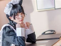FantasyFactory小丁Ding性感Neko女仆无圣光套图