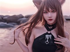 Shika小鹿鹿cos-天火泳装