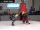 日本举办机器人剑道大会 魔性视频走红