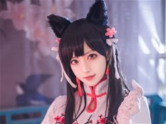 高颜值coser Shika小鹿鹿-爱宕旗袍