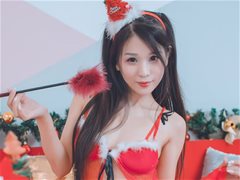 JVID女郎-情欲圣诞玥伶无圣光套图