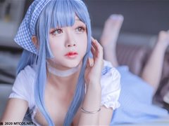 喵糖映画系列VOL.122蓝色女仆福利帖