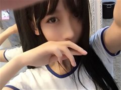 高颜值妹子蛋壳姬-黑色网格丝袜