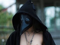 极品柚木写真系列废弃游乐场的暗黑少女
