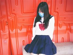 吸血鬼映画-露出的JK少女