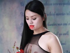 圆润小美女阿蜜透视黑纱私拍无圣光套图