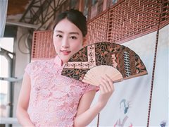 JVID写真 -特殊质感透明旗袍