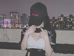 日系抖音风福利姬@一小只萌宠天台羞答答尺度合集