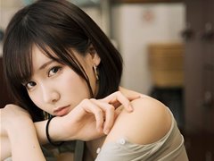 短发小美女居家内衣私拍图集