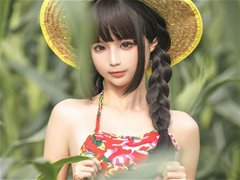 可爱小姐姐蠢沫沫–苞米地的故事