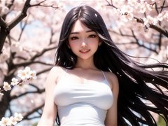 海边沙滩度假风性感露出的AI女孩