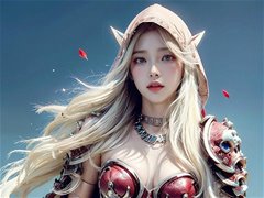 AI魔法秀之英雄联盟同人Sylvana霞福利图