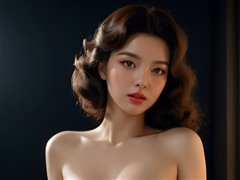 极品美女自画中来AI硬科技美女真假难分3